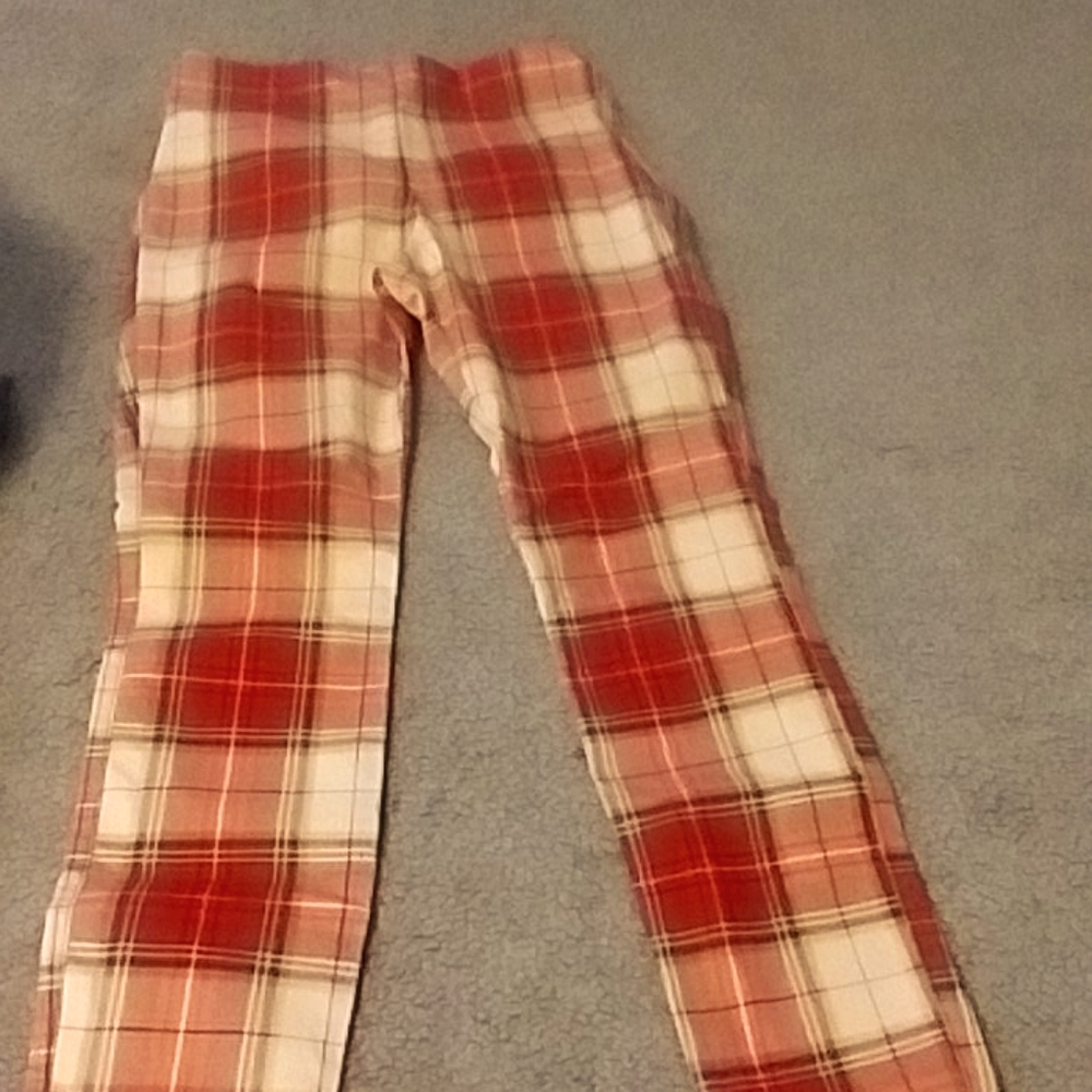 Plaid pants